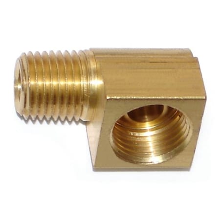 Midwest Fastener 90 Degree x 3/8" x 1/4" Brass Male Elbows 4PK 76348